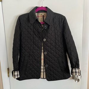 Burberry quilted classic coat